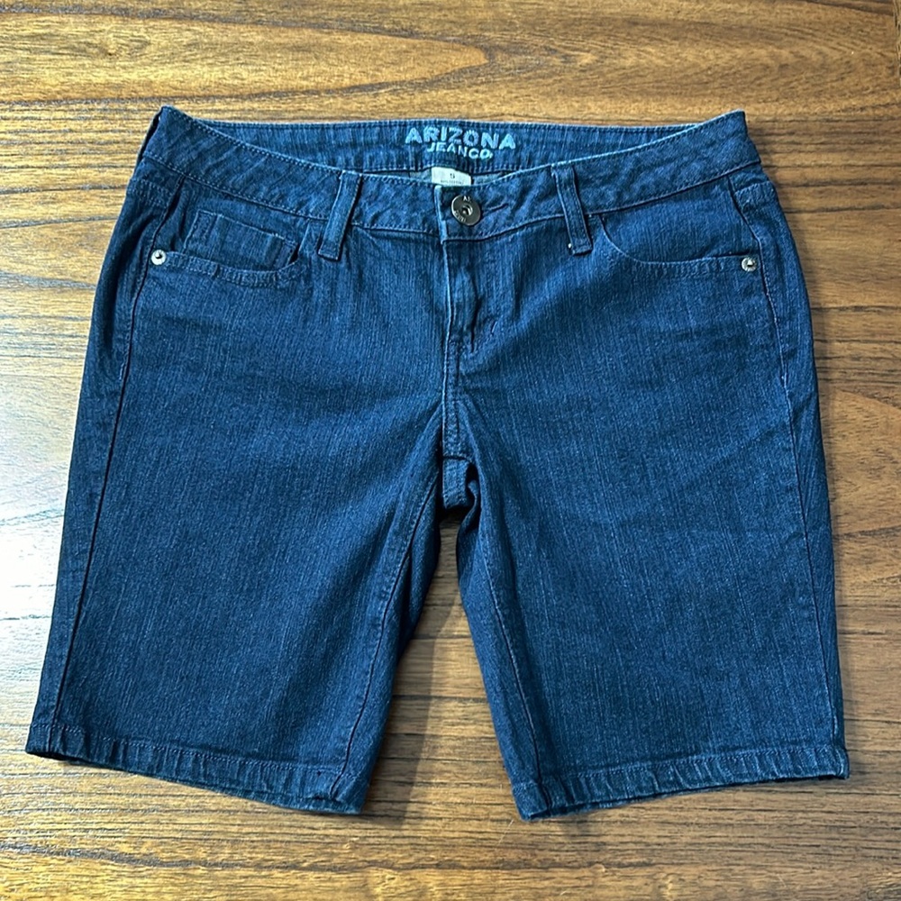 Juniors Arizona Jean Co. Stretch Jean Shorts Size 5